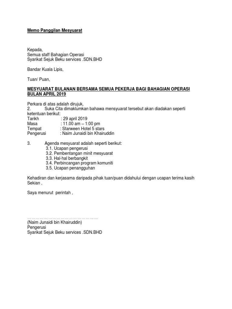Kepada, semua staff bahagian operasisyarikat mawar berduri.sdn.bhdbandar tenggara, tuan/ puan,. Batu Kurap Siap Pdf