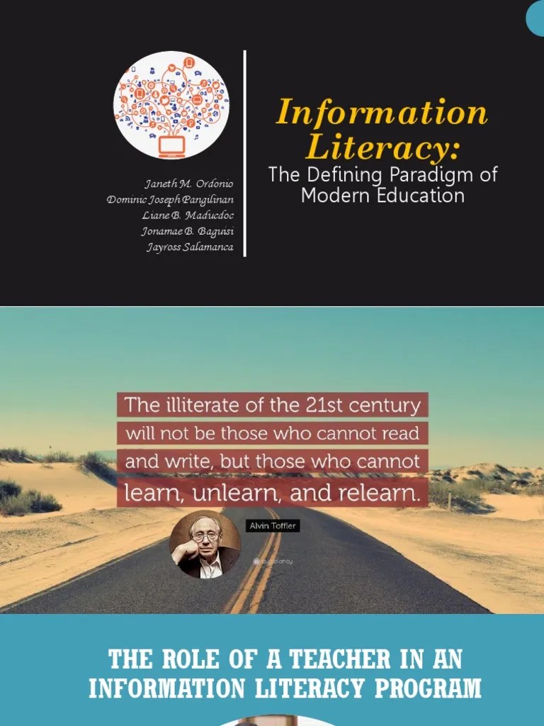 Information Literacy | PDF | Information Literacy | Literacy