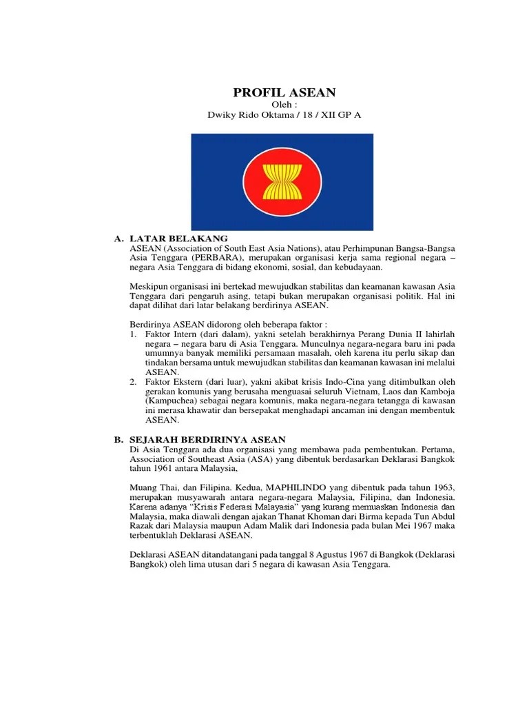 Deklarasi Bangkok Ditandatangani Pada Tanggal – Gosip
