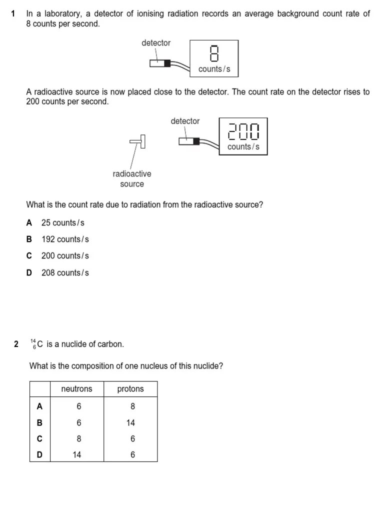 Nuclear Physics Igcse | Download Free PDF | Atomic Nucleus ...