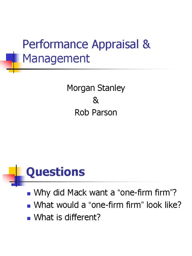 Performance Appraisal & Management | PDF | Performance Appraisal ...