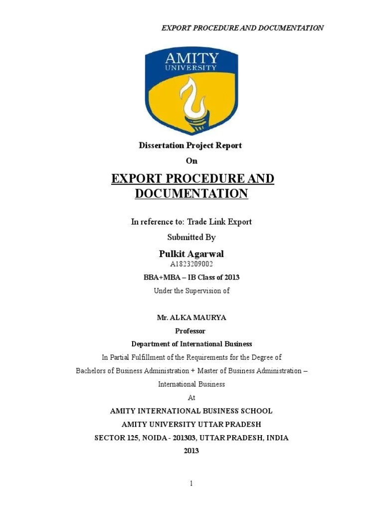 Export Procedure Guide | PDF | Trade | Business