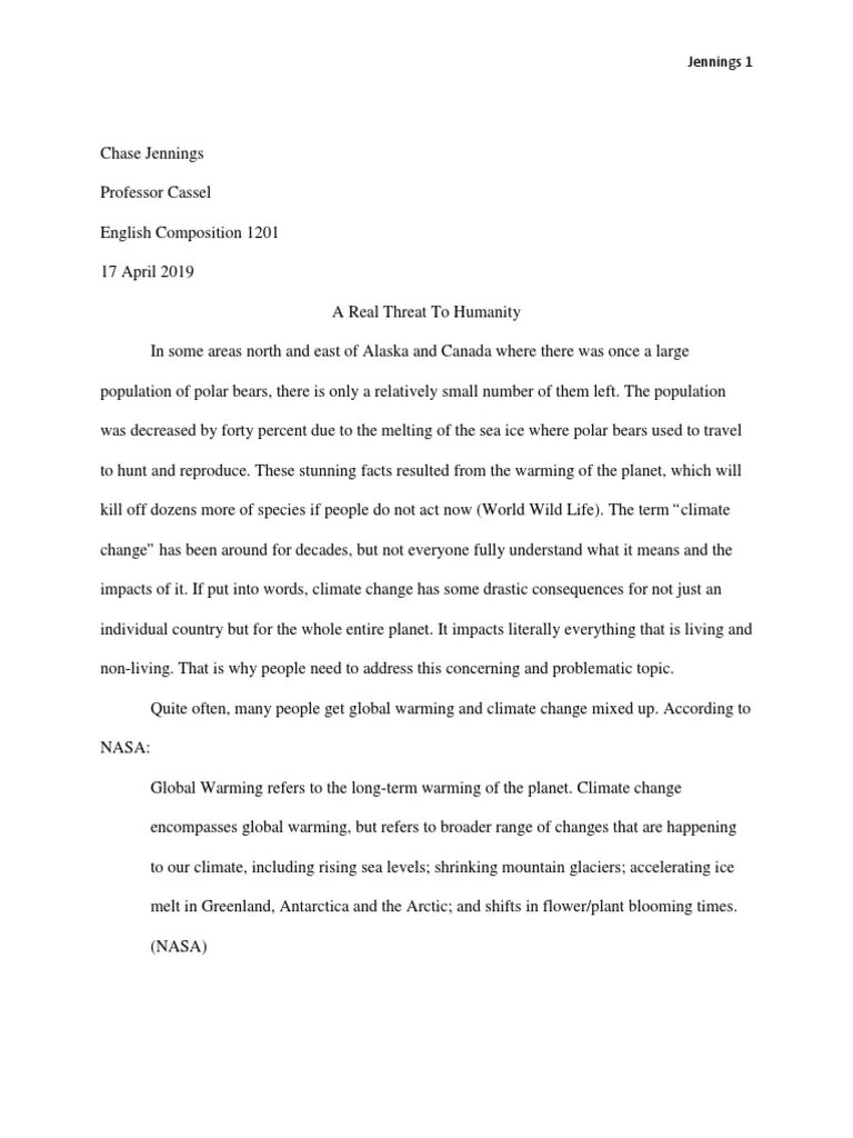 Climate Change Updated Version | Download Free PDF | Global Warming | Sea Level Rise