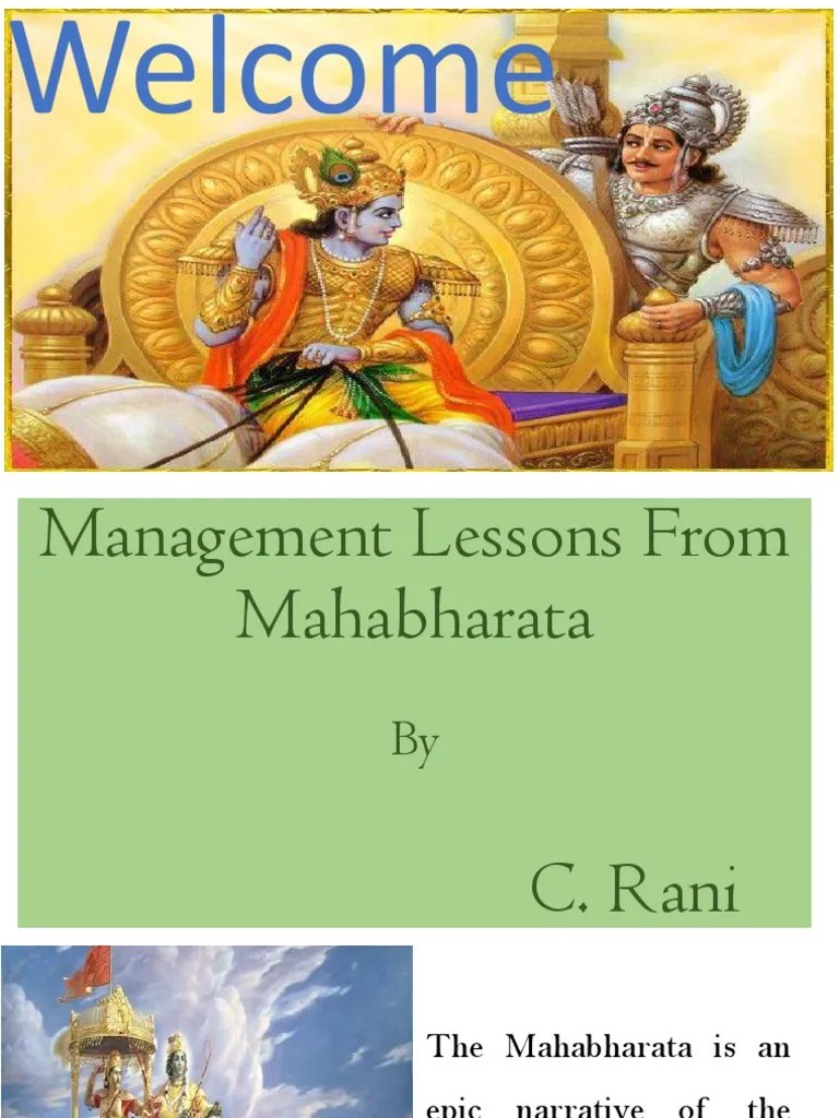 Presentation On Mahabharat | PDF | Mahabharata | Hindu Mythology