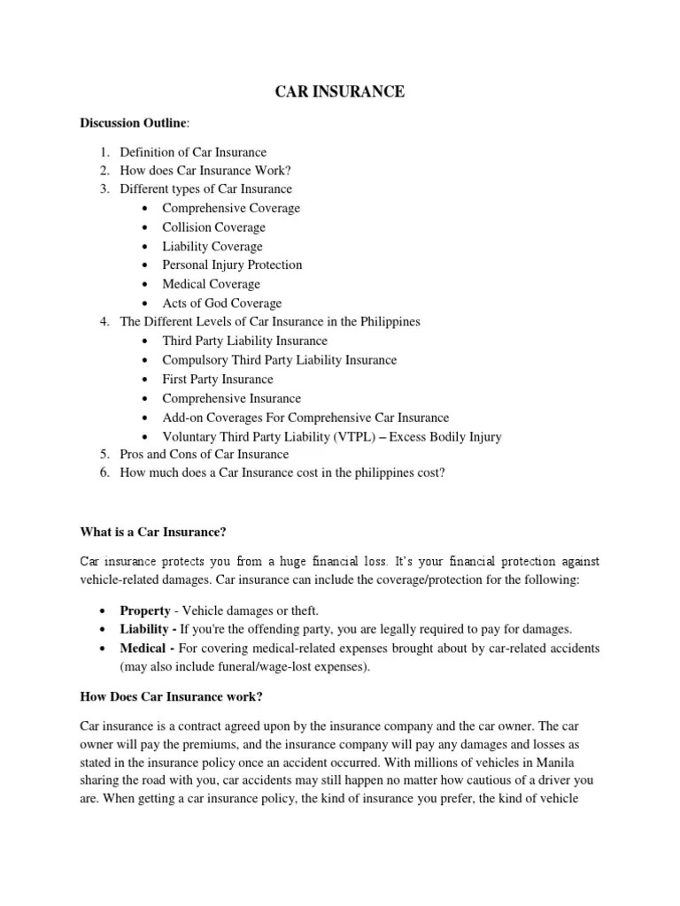 Vehicle Insurance | PDF | Vehicle Insurance | Liability Insurance