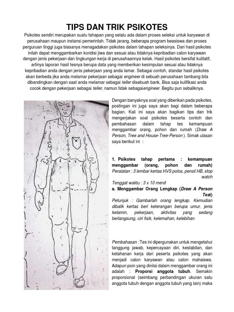 Maybe you would like to learn more about one of these? Tips Trik Psikotes Pdf