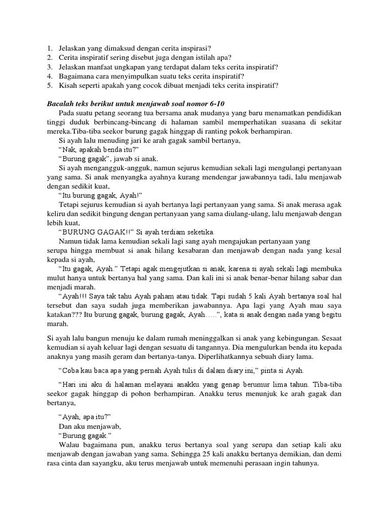 We did not find results for: Soal Teks Inspiratif