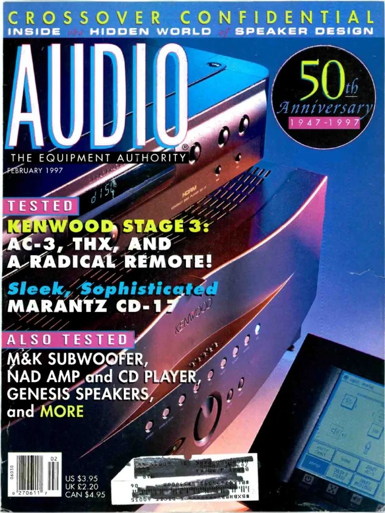 When you purchase through links. Audio 1997 02 Pdf Pdf Sound Recording And Reproduction Loudspeaker