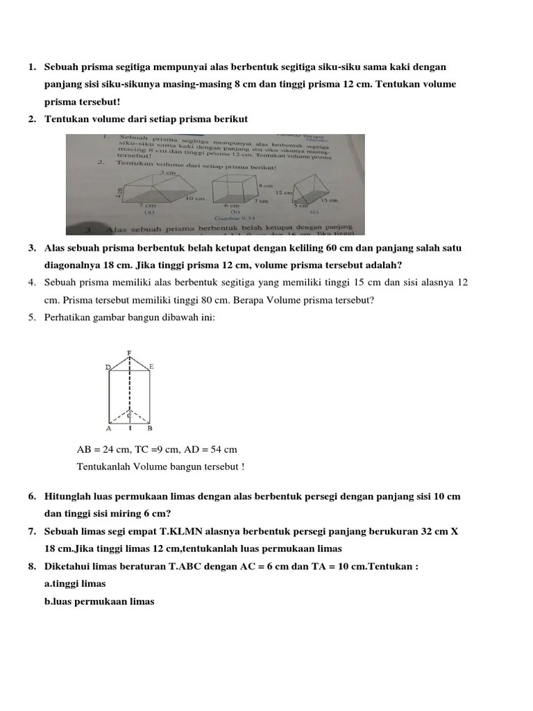 Prisma Dan Limas | PDF