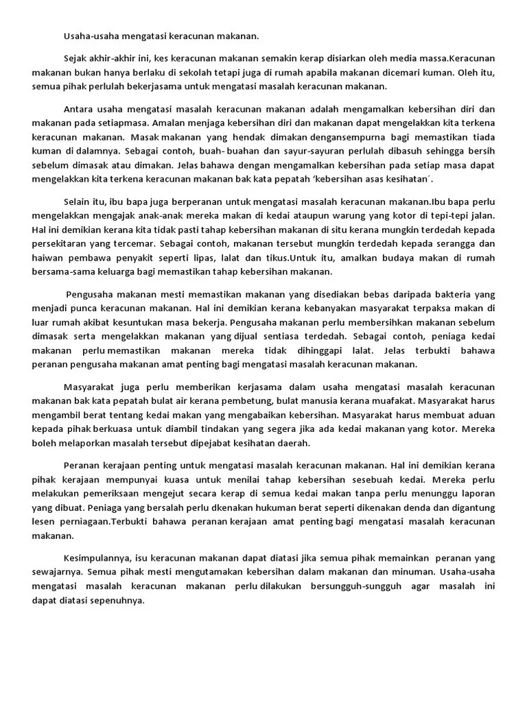 Maybe you would like to learn more about one of these? Cara Mencegah Keracunan Makanan