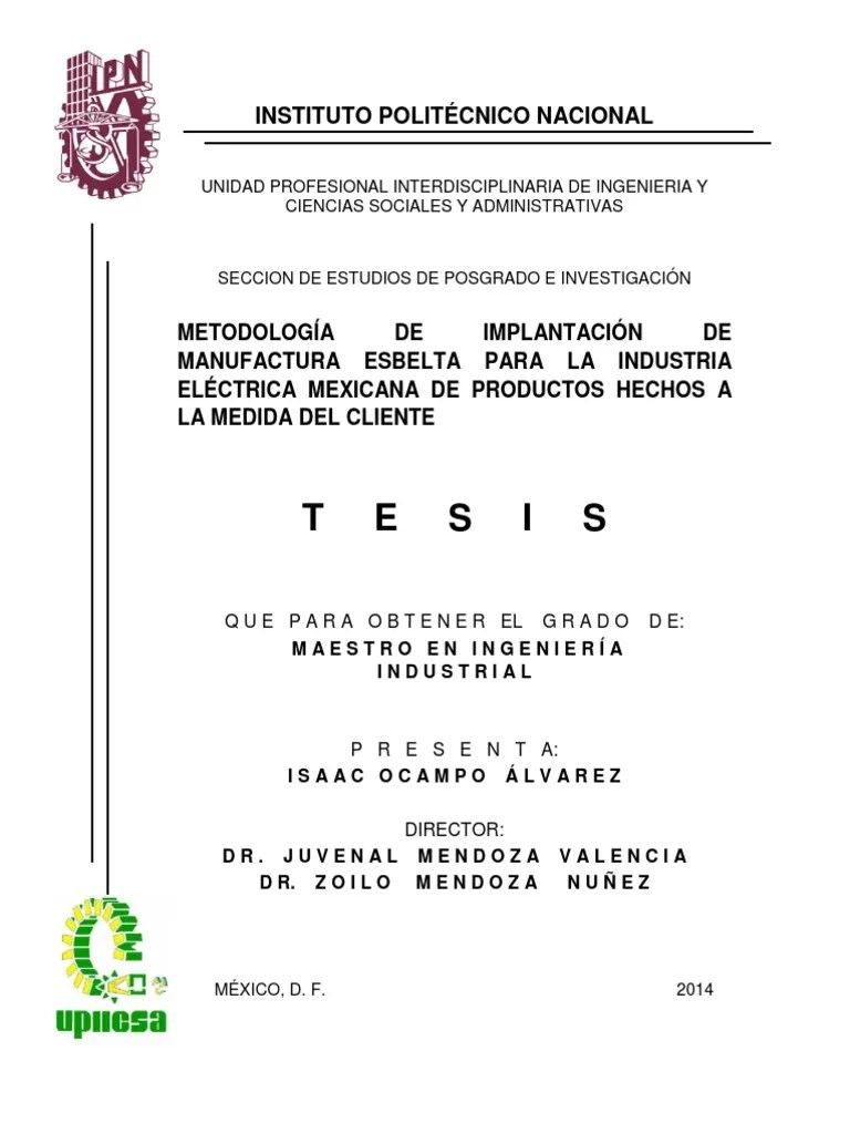 Lean Manufacturing PDF | PDF | Lean Manufacturing | Procesos De Negocio