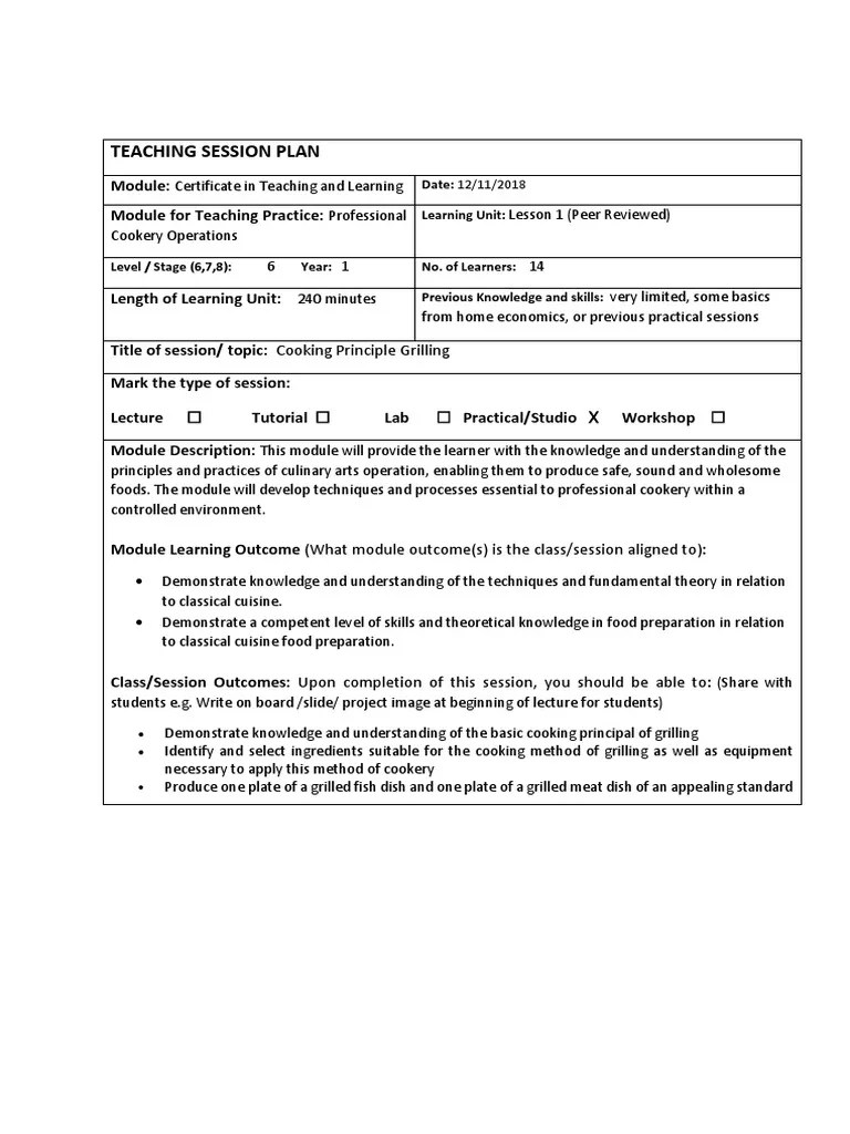 2 - Cooking Principle Grilling | Download Free PDF | Grilling | Cooking