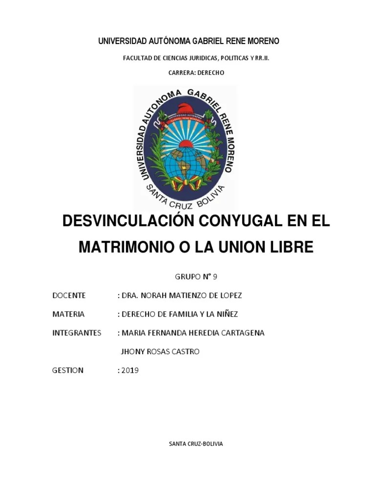 Derecho De Familia | PDF | Divorcio | Matrimonio