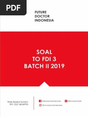 Fdi) Soal To 3 Batch 2 2019 | PDF
