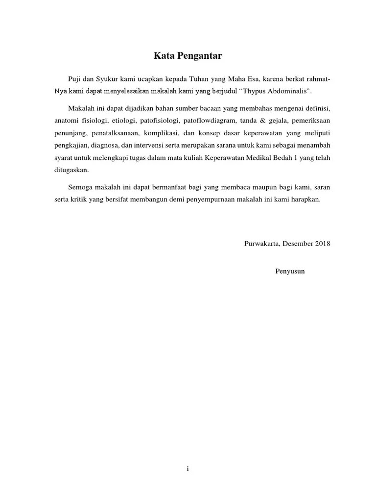 MAKALAH Tifus Abdomen | PDF