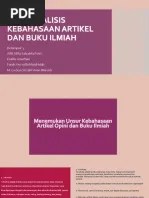 Melalui tulisan inilah penulis dapat menyampaikan fakta dan data . Artikel Beserta Kalimat Fakta Dan Opini Pdf
