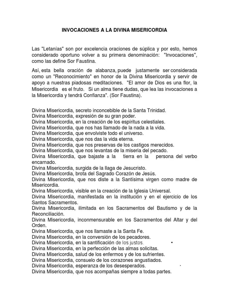 Nueva Novena A La Divina Misericordia | PDF | Orador Del Señor | Divinidad