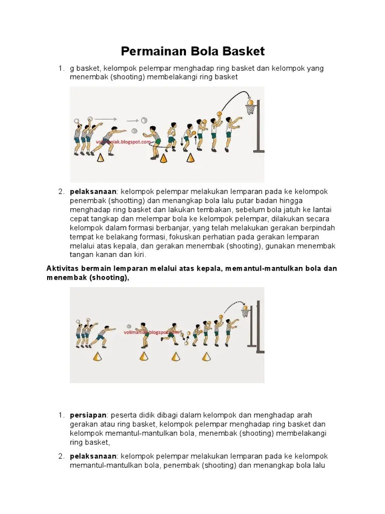 Permainan Bola Basket | PDF