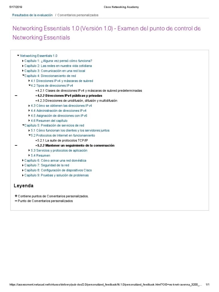 Cisco Networking Academy | PDF