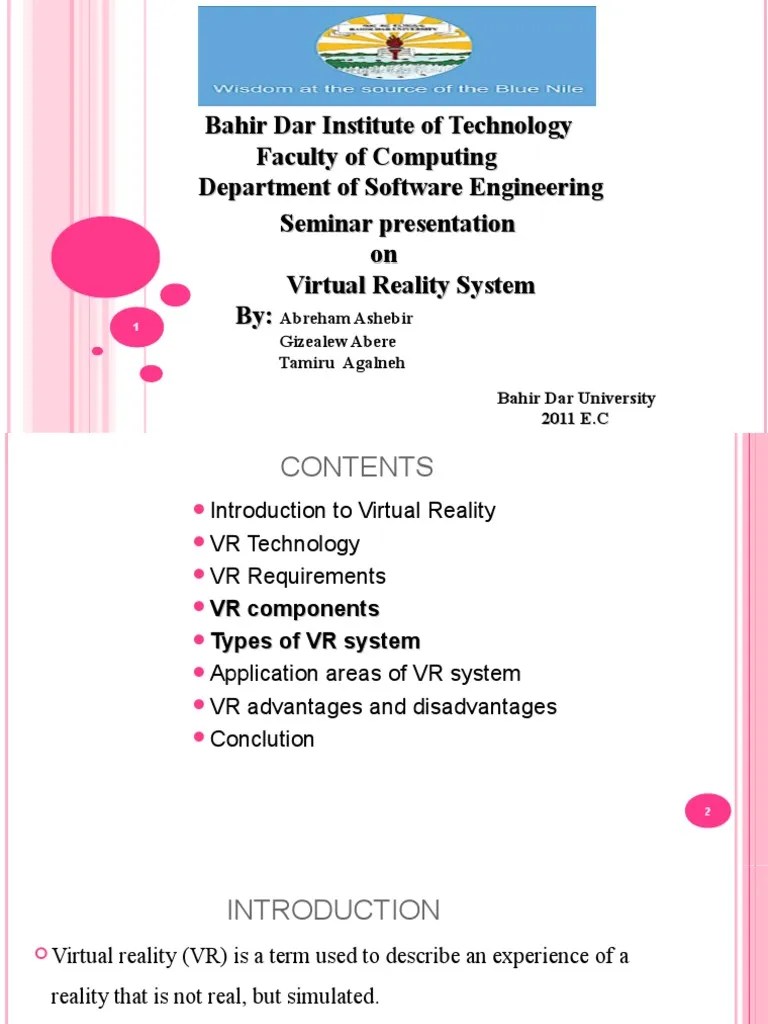 Virtual Reality Technology | PDF | Virtual Reality | Augmented Reality