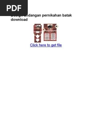 Design undangan pernikahan batak download. Design Undangan Pernikahan Batak Download Pdf