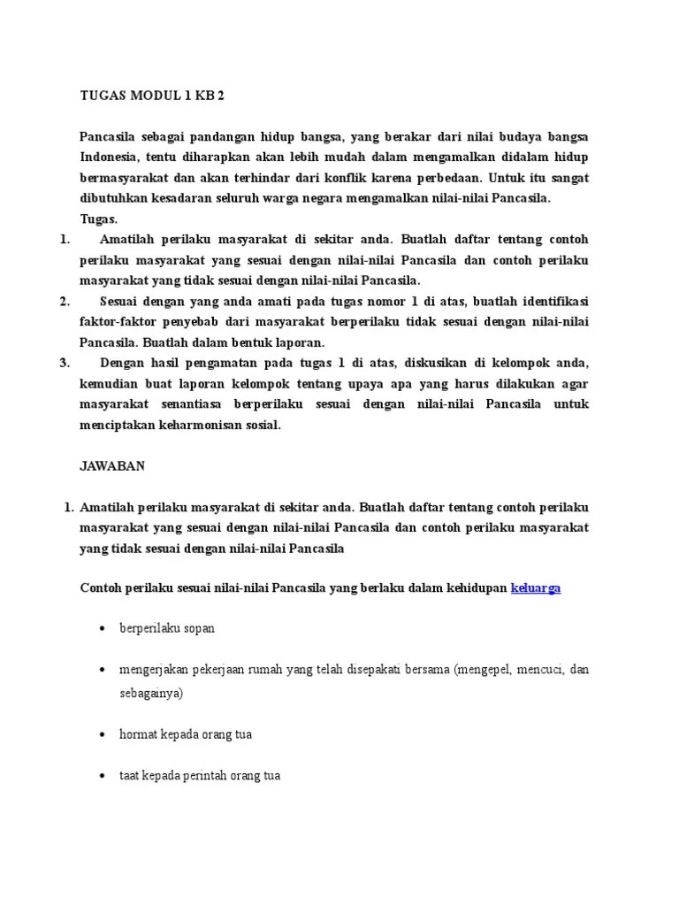 Tugas Modul 1 KB 2 | PDF