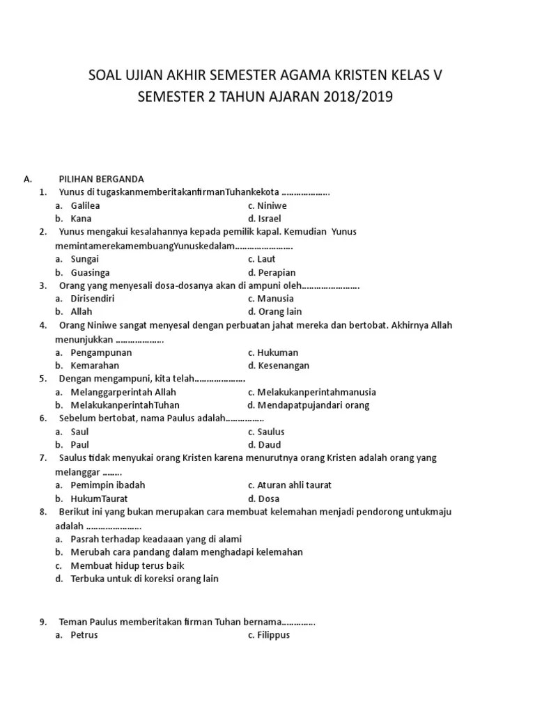 We did not find results for: Soal Uas Agama Kristen Kelas V Semester 2 Tahun Ajaran 20182019 Pdf