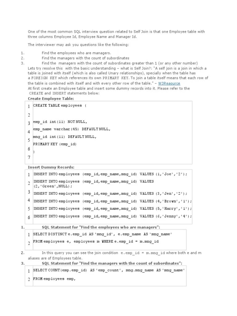 SQL And Hand Book | PDF | Databases | Table (Database)