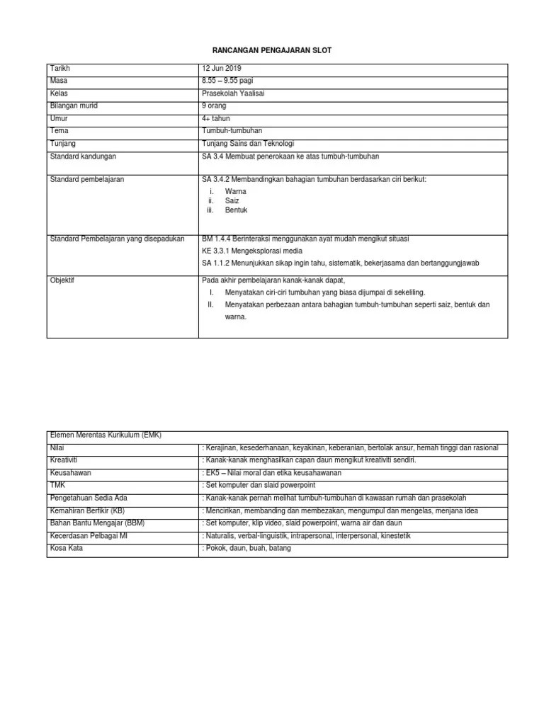 Flower worksheet ceria kreatif permataku. Rph Capan Daun Pdf