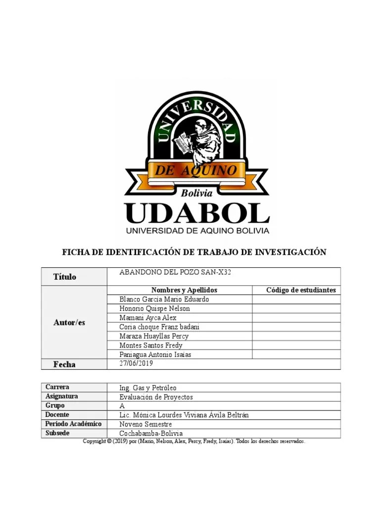 Proyecto De Evaluacion De Proyectos | PDF | Cemento | Petróleo