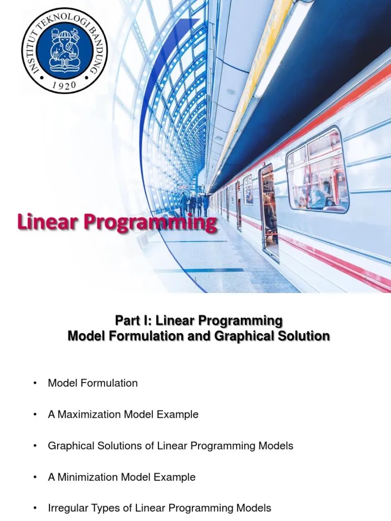 Linear Programming | PDF | Linear Programming | Mathematical Optimization