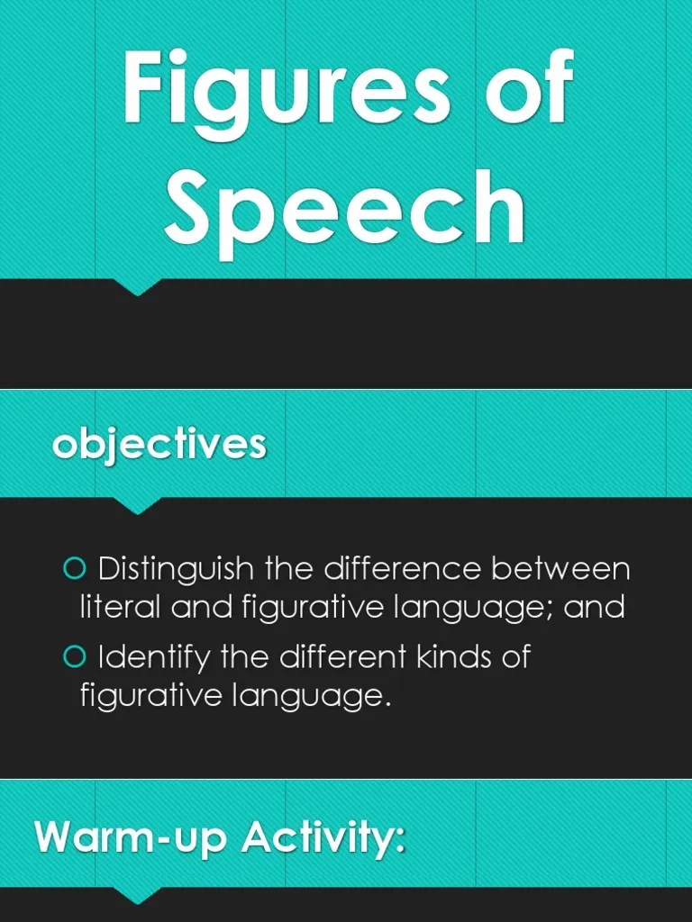 Figures Of Speech | PDF | Irony | Idiom