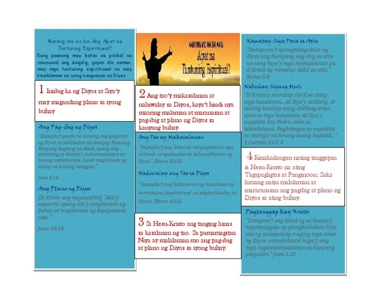 4 Spiritual Laws Brochure | PDF