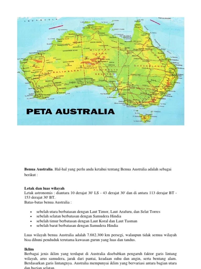 Benua Australia | PDF