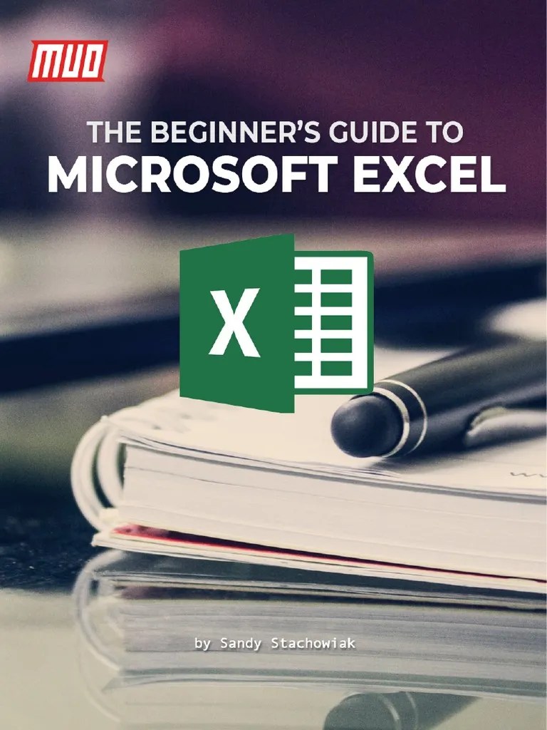 The Beginner's Guide To Microsoft Excel PDF | Download Free PDF ...