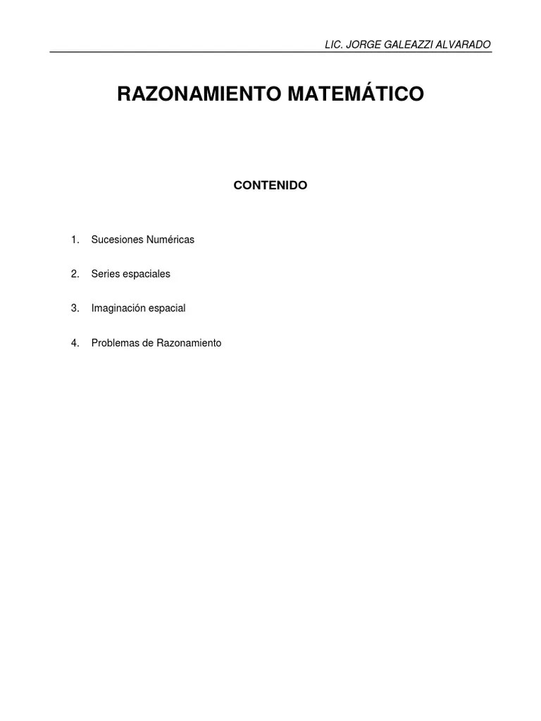 Guia Exam - COMIPEMS - Razonamiento Matemático | PDF | Aritmética ...
