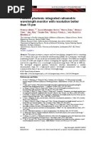 Seminar Photoelectronics Photonics Integrated Circuit