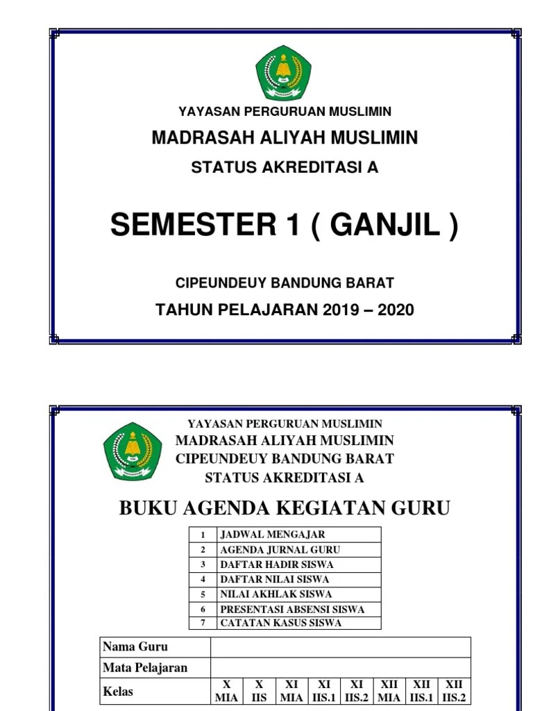 buku ini merupakan &quot;dokumen hidup&quot; Buku Daftar Hadir Siswa Masnurul