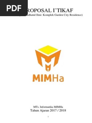 Berikut niat, tata cara dan waktu pelaksanaan . Proposal Itikaf Pdf