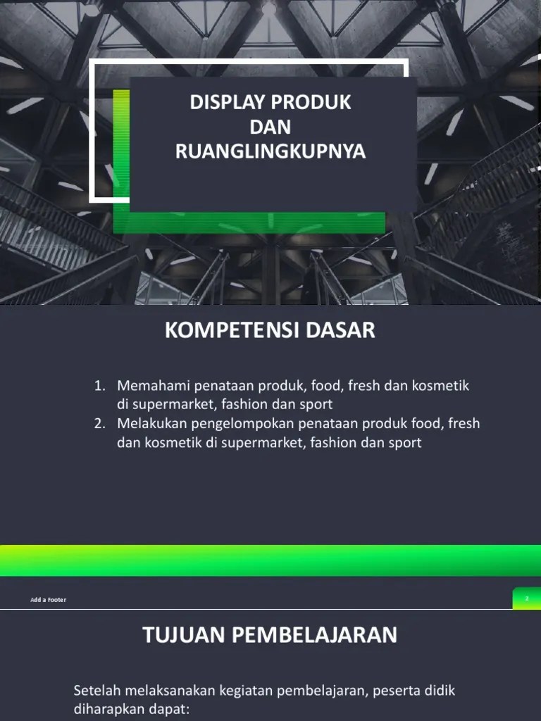 Display Produk Dan Ruang Lingkupnya | PDF