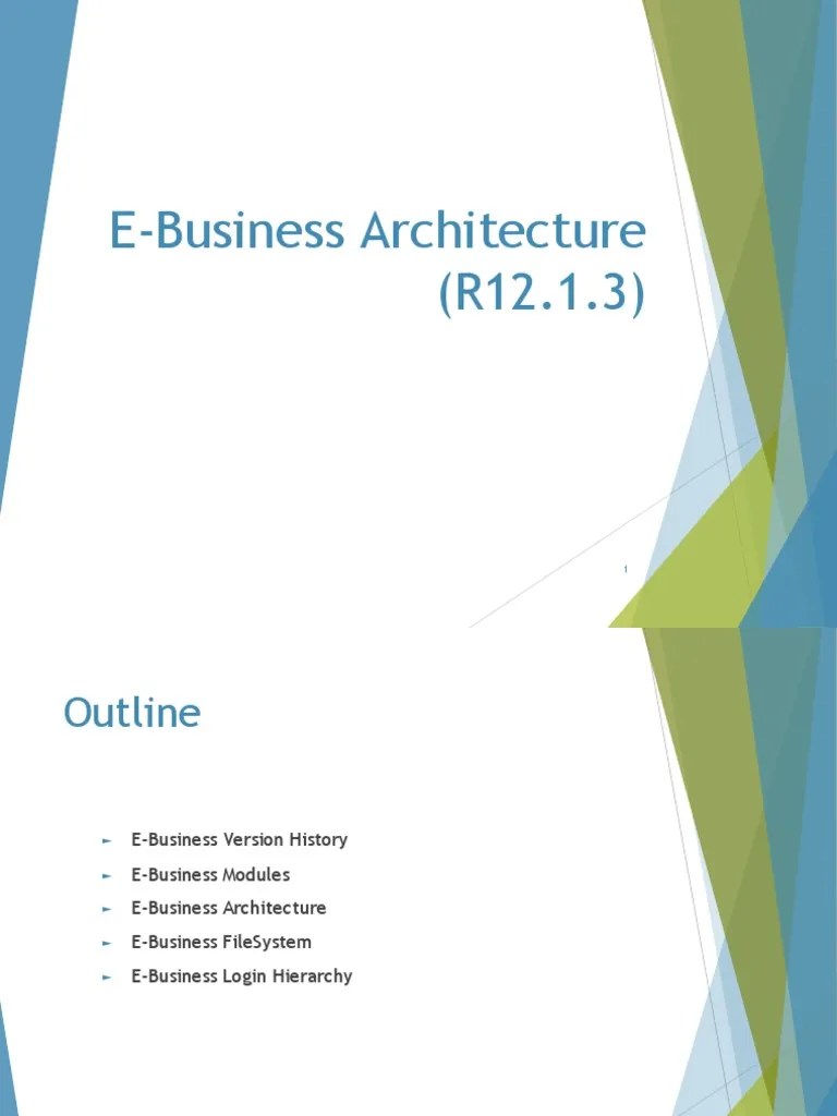 Oracle Ebusiness Suite Architecture | PDF | Oracle Database | Database ...