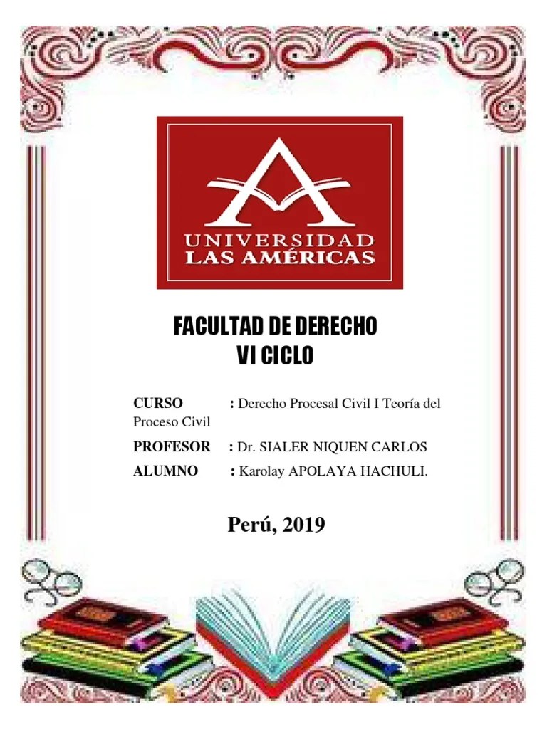 Derecho Procesal Civil I Teoría Del Proceso Civil | PDF | Divorcio ...