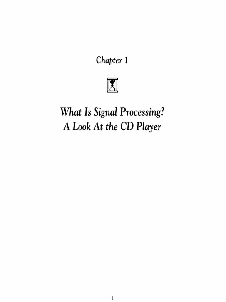 Signal Processing 1-11 Chapter 1 | PDF | Sampling (Signal Processing ...