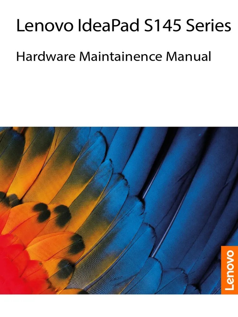 Lenovo S145 Hardware Maintenance Manual | PDF | Electrostatic Discharge ...