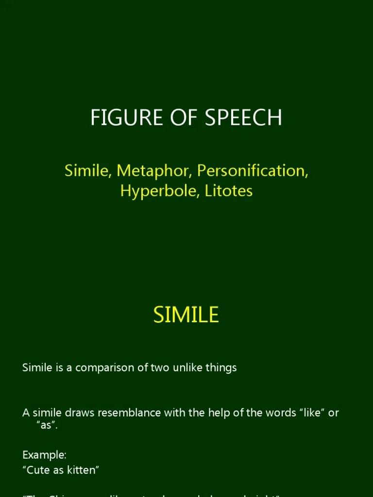 Figure Of Speech | PDF