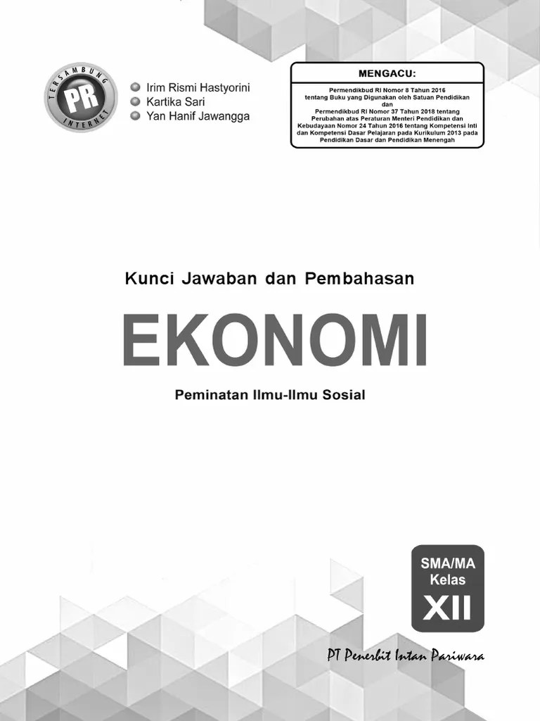 Kelas xii kurikulum 2013 penerbit erlangga Kunci Jawaban Ekonomi Kelas 12 Kurikulum 2013 Cara Golden