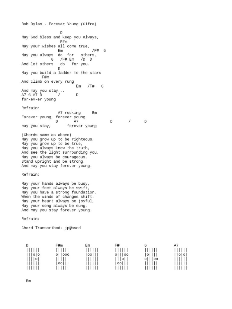 Bob Dylan - Forever Young | PDF