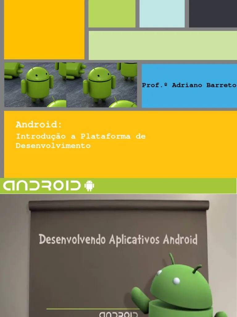 Sistema Android | PDF | Android (sistema Operacional) | Máquina Virtual