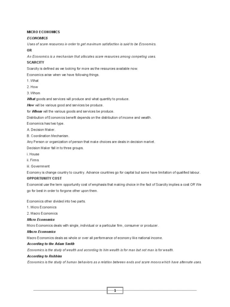Economics | PDF | Academia | Price Elasticity Of Demand