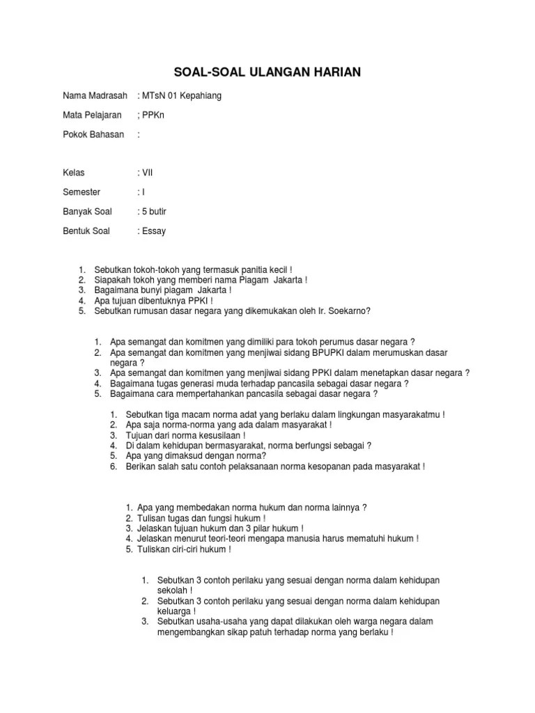 Sebutkan Rumusan Dasar Negara Sesuai Piagam Jakarta - Coba Sebutkan